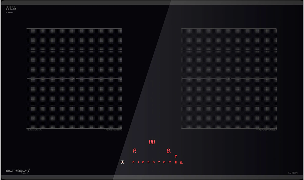 Bếp điện từ đôi Eurosun EU-T896G
