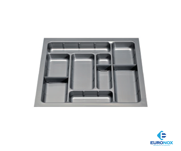 Khay chia thìa dĩa nhựa cao cấp Euronox EUP45/ 50/ 60/ 70/ 80/ 90 Homebest