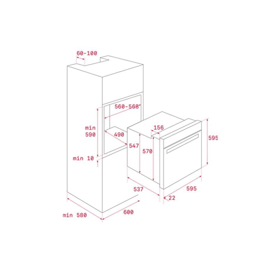 Lò nướng Teka HCB 6435 SS | Home Best