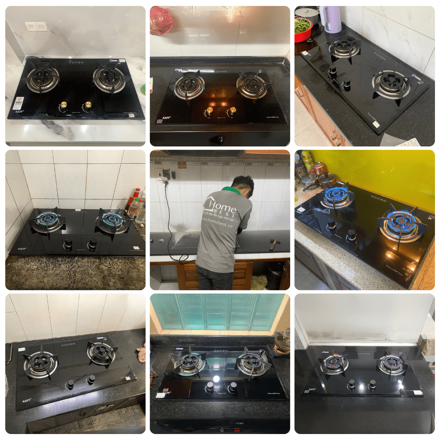 Bếp gas âm KAFF KF-218