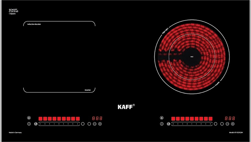 Bếp điện từ kết hợp hồng ngoại KAFF KF-EG902IH