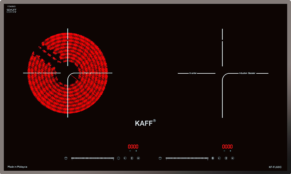Bếp điện từ kết hợp hồng ngoại KAFF KF-FL68IC | Home Best