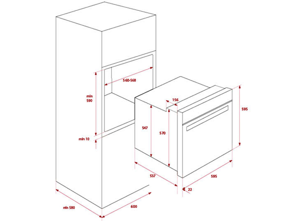 Lò nướng Teka AIR FRY HLB 8416 BK | Home Best