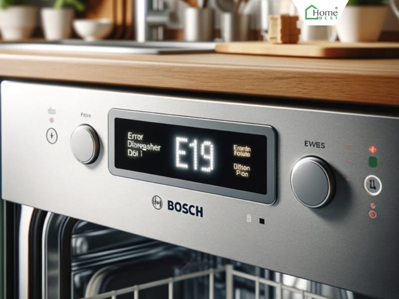 Lỗi E19 – Van cấp nước bị lỗi