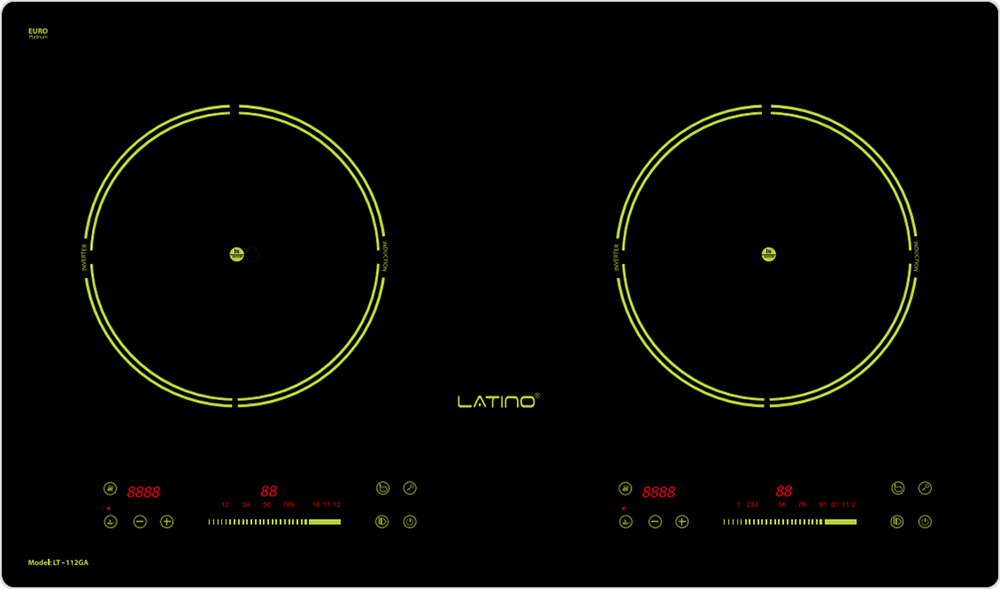 Bếp điện từ đôi Latino LT-112GA