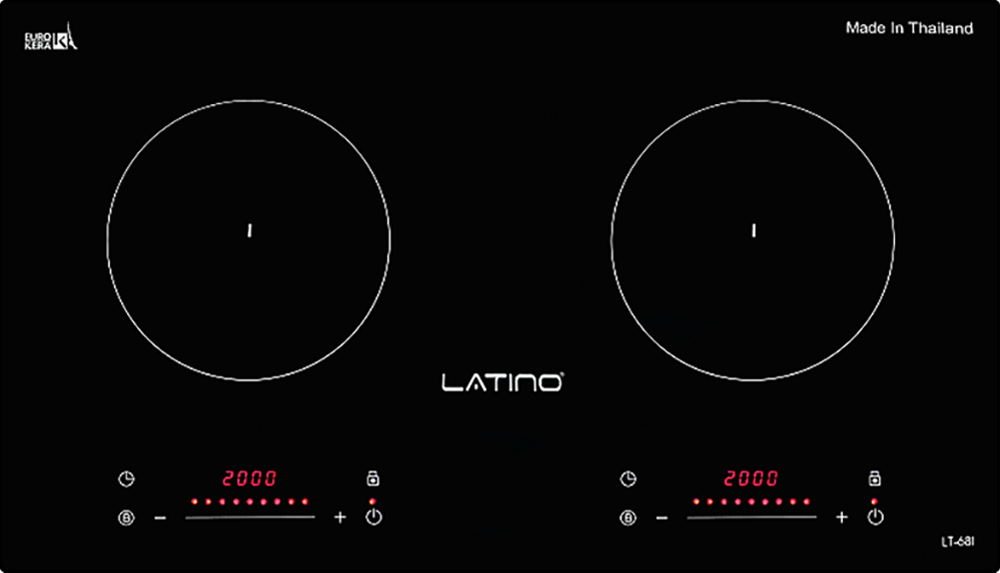 Bếp điện từ đôi Latino LT-68I