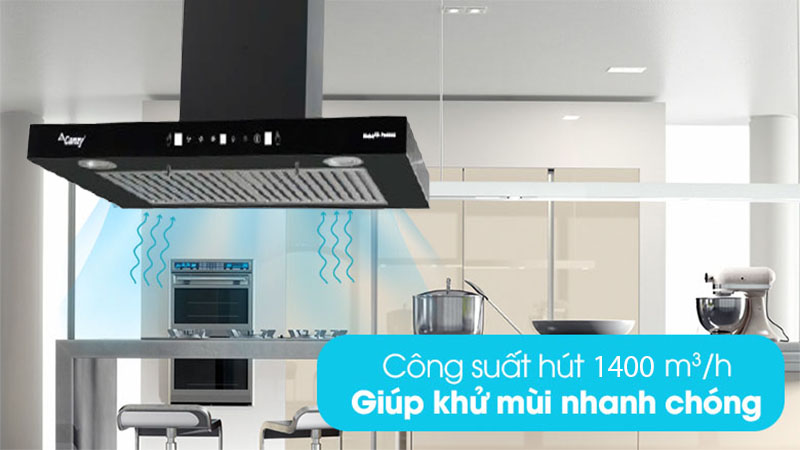 Máy hút khói, hút mùi kính ngang Canzy CZ - Pro 333S HomeBest