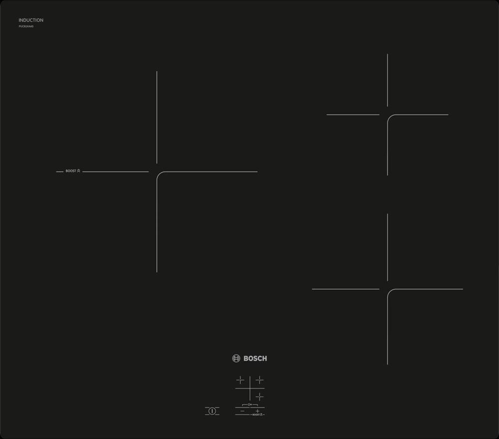 Bếp điện từ 3 vùng nấu Bosch PUC61KAA5E