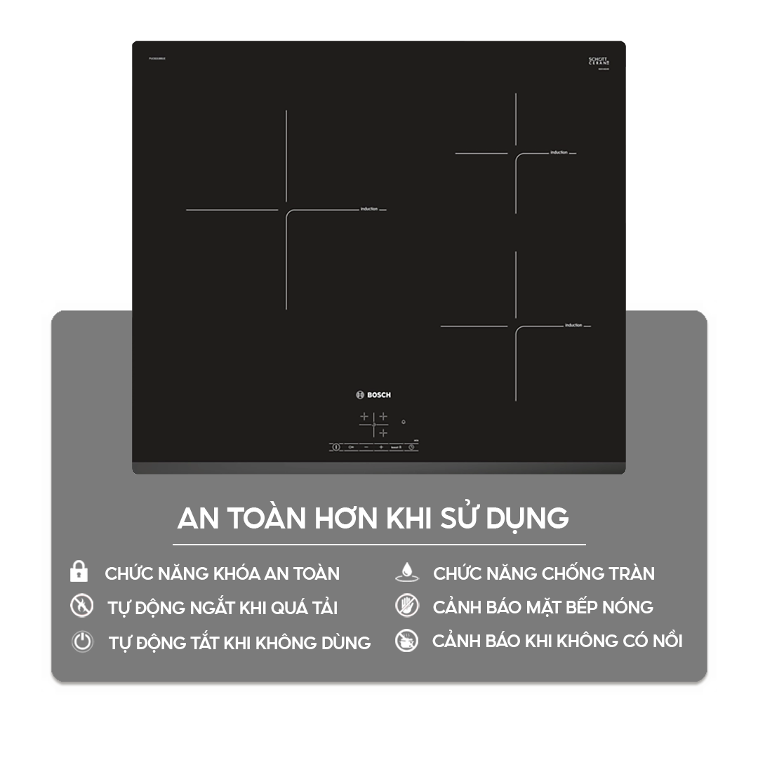 Chức năng an toàn trên bếp điện từ | Home Best 