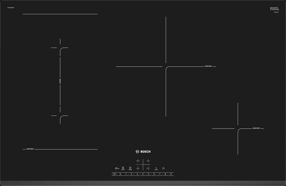 Bếp điện từ đa vùng nấu Bosch PVS831FB5E