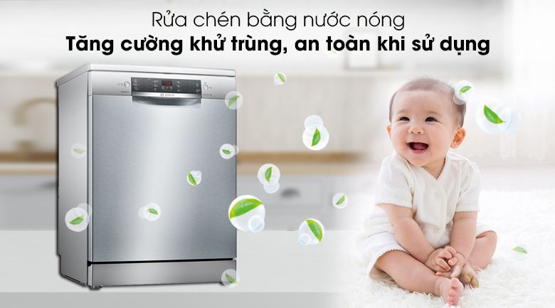 Rửa chén khử khuẩn