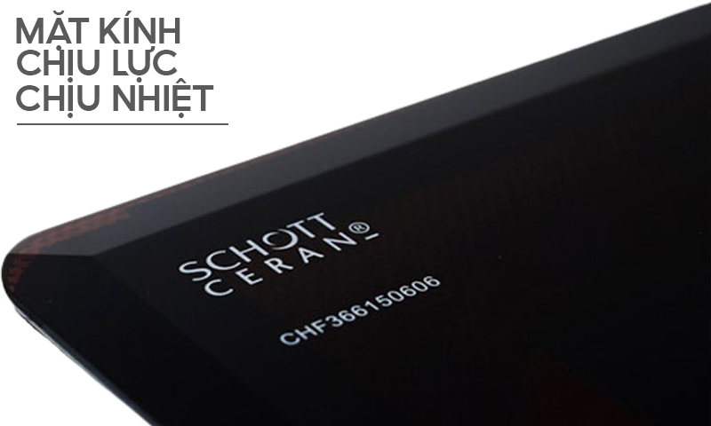 Mặt kính Schott Ceran chịu lực, chịu nhiệt
