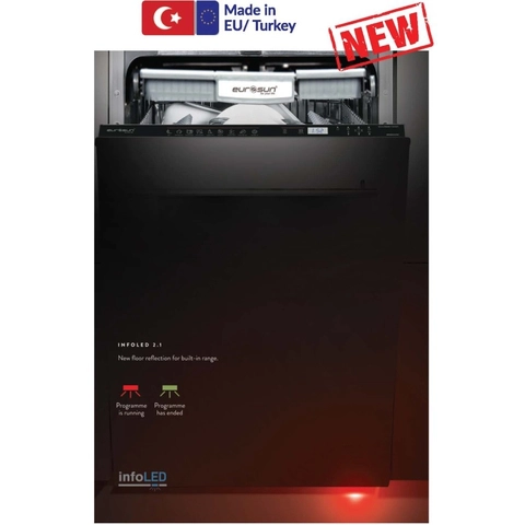 Máy rửa chén bát âm toàn phần Eurosun SMS80EU21BT | Home Best