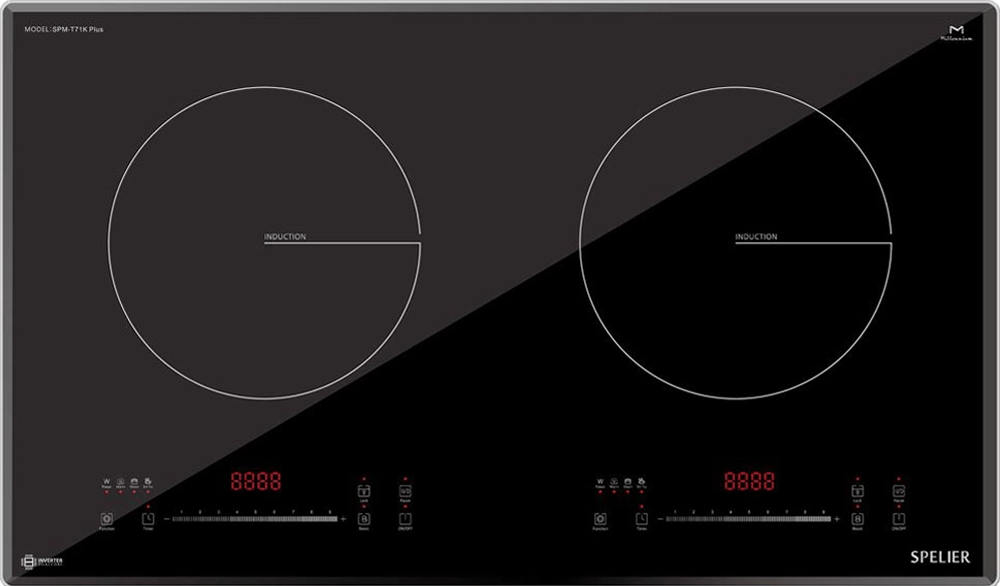 Bếp điện từ đôi Spelier SPM-T71K Plus
