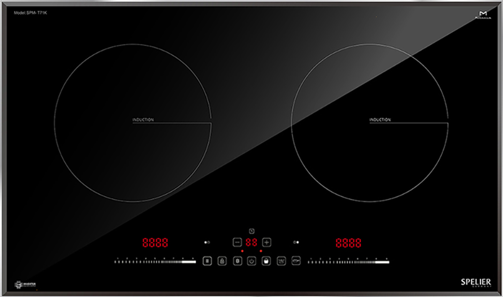 Bếp điện từ đôi Spelier SPM-SPM-T71K
