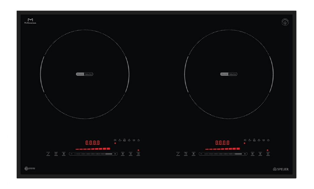Bếp từ đôi Spelier STL-220C | Home Best