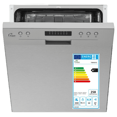 Máy rửa chén bát âm tủ Tomate TOM 6012 | Home Best