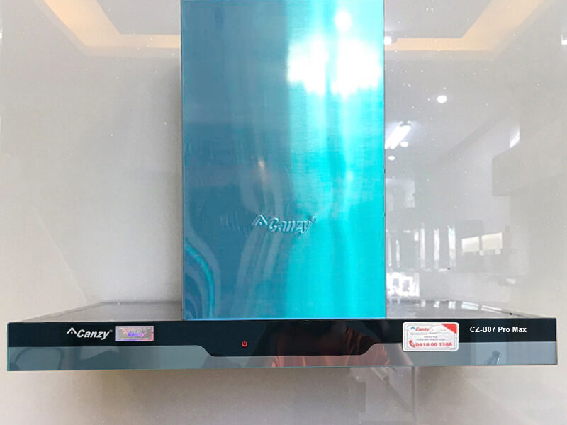 Máy hút khói, hút mùi kính ngang Canzy CZ-B07 Promax Home best