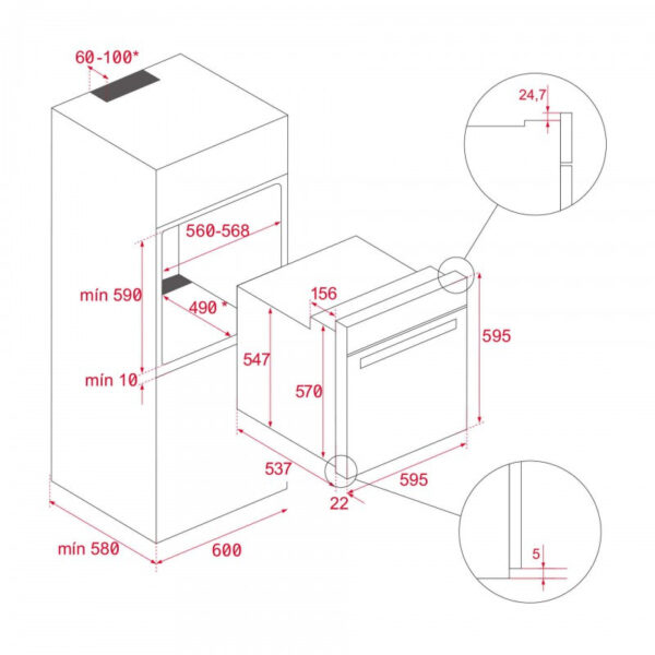 Lò nướng Teka HCB 6525 | Home Best