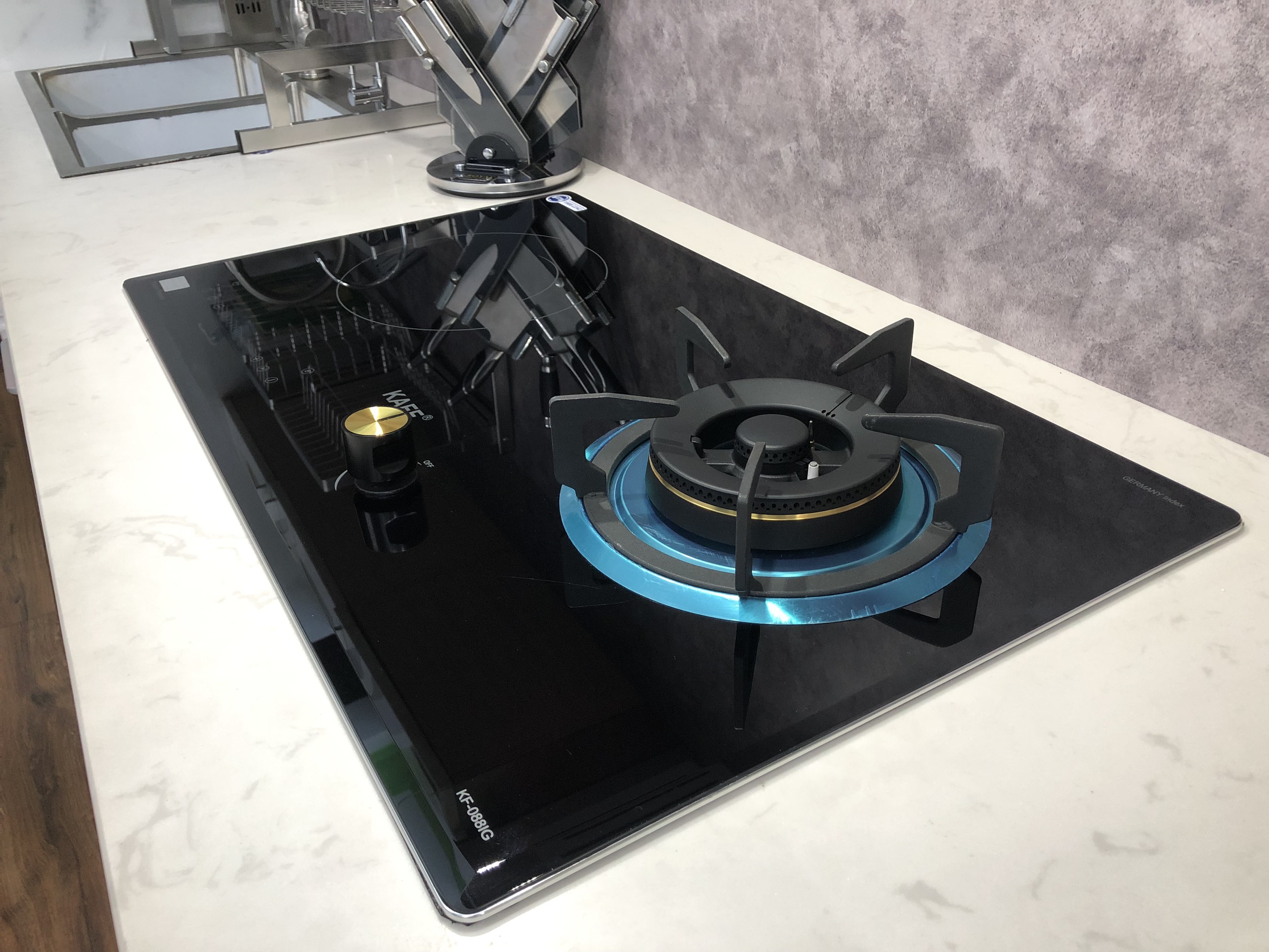 Bếp từ kết hợp gas KAFF KF-088IG