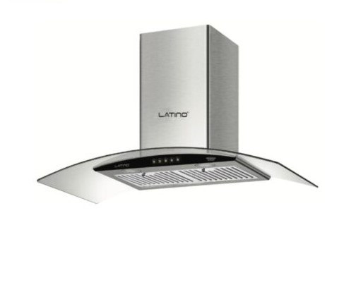 Máy hút khói, hút mùi kính cong Latino LT-KC600C