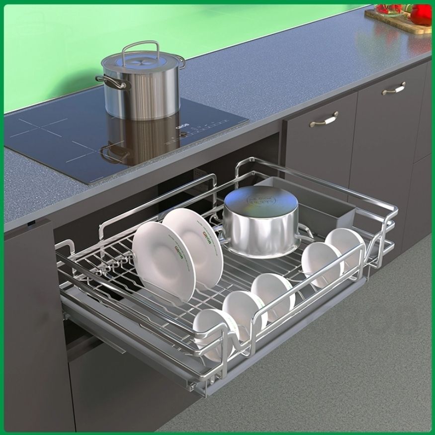 COMBO Phụ kiện tủ bếp cao cấp GROB (4 Món) - Combo 2