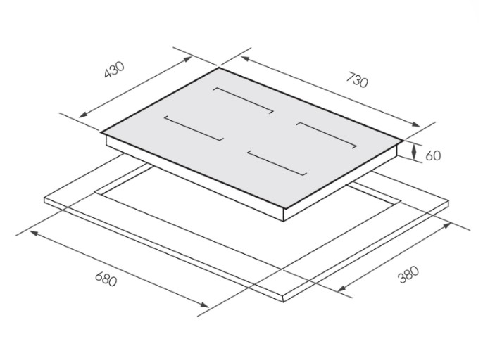 Bếp từ đôi GrandX GX IH696SE