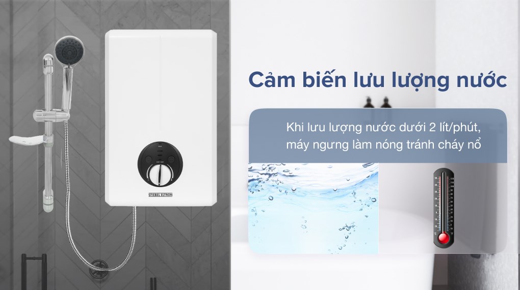 Máy nước nóng trực tiếp đơn điểm Stiebel Eltron XGP 45 EC (VN)