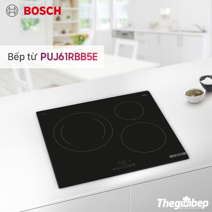 Bếp từ 3 vùng nấu Bosch PUJ61RBB5E