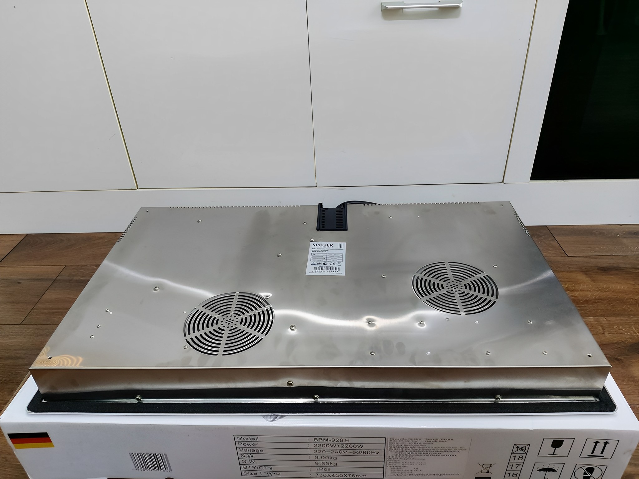 Bếp từ kết hợp hồng ngoại Spelier SPM 928H PLUS