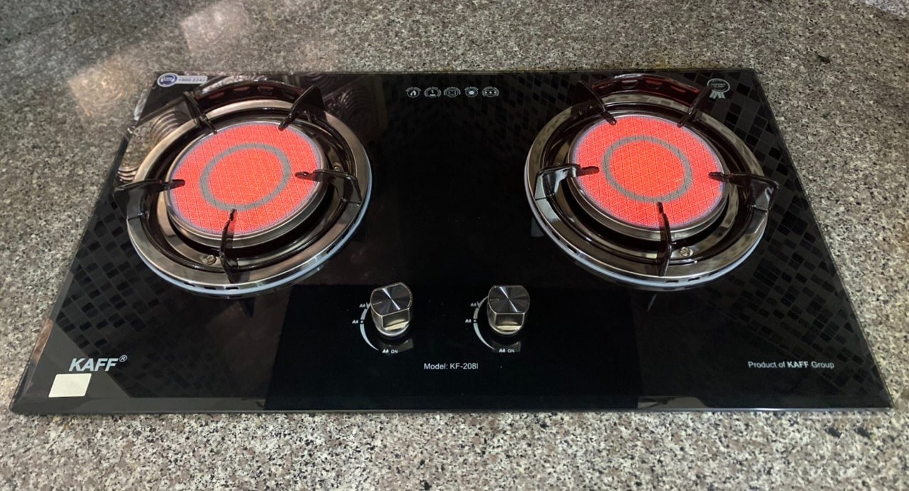 Bếp gas âm hồng ngoại KAFF KF-208I