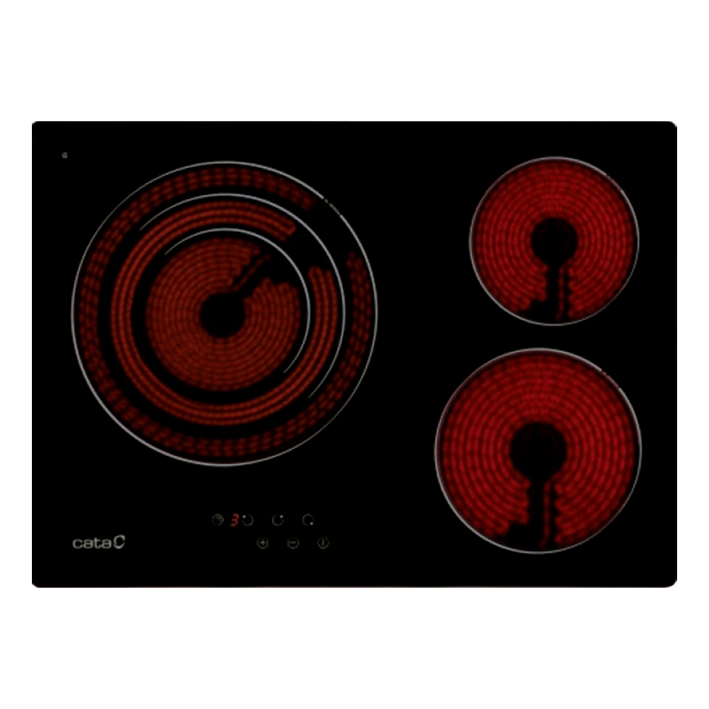 Bếp hồng ngoại 3 vùng nấu Cata TT 5003 X