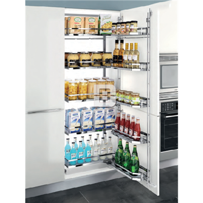 Kệ kéo 12 rổ tủ đồ khô Higold 450-600mm