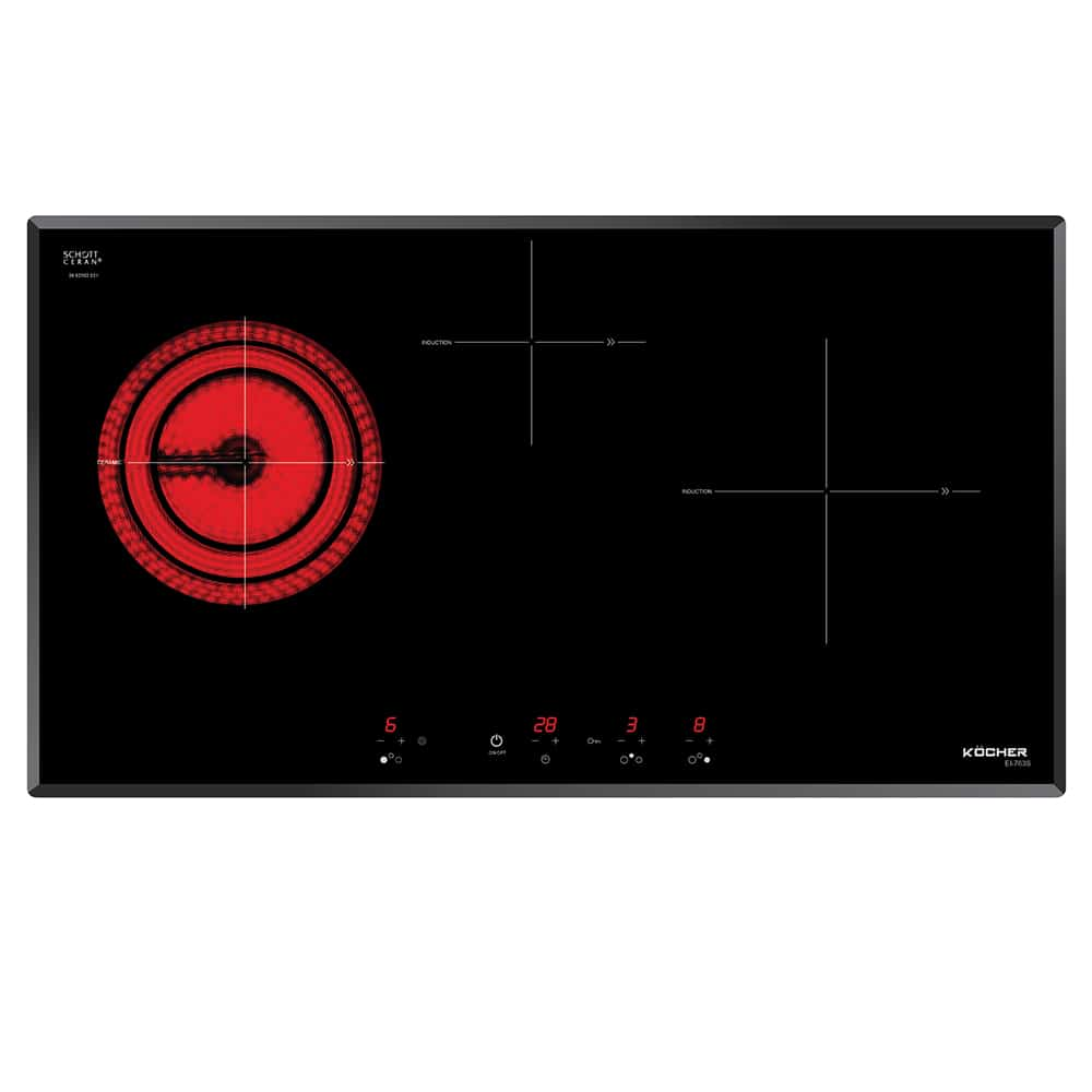 Bếp từ kết hợp hồng ngoại Kocher EI-763S