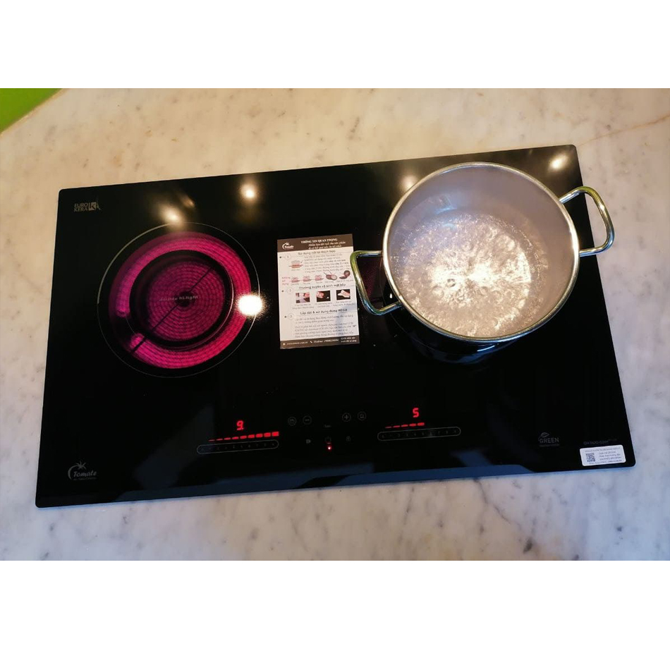 Bếp từ kết hợp hồng ngoại Tomate GH DUO-S2IH Plus