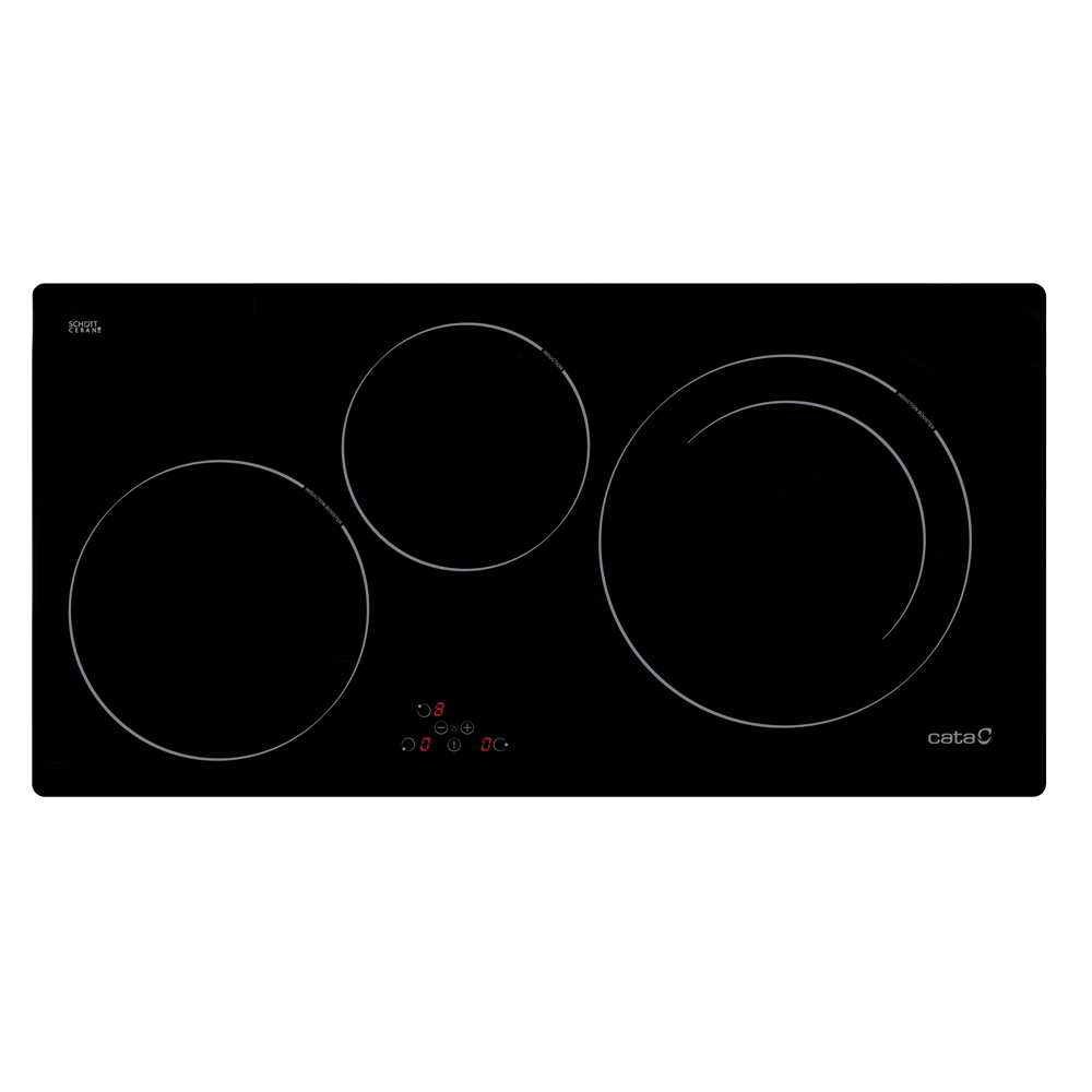 Bếp từ 3 vùng nấu Cata IB 753 BK