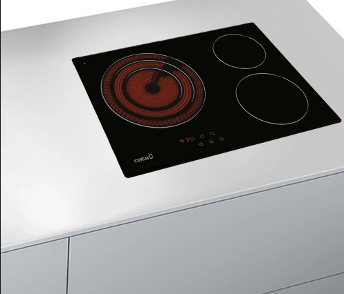 Bếp hồng ngoại 3 vùng nấu Cata TT 5003 X