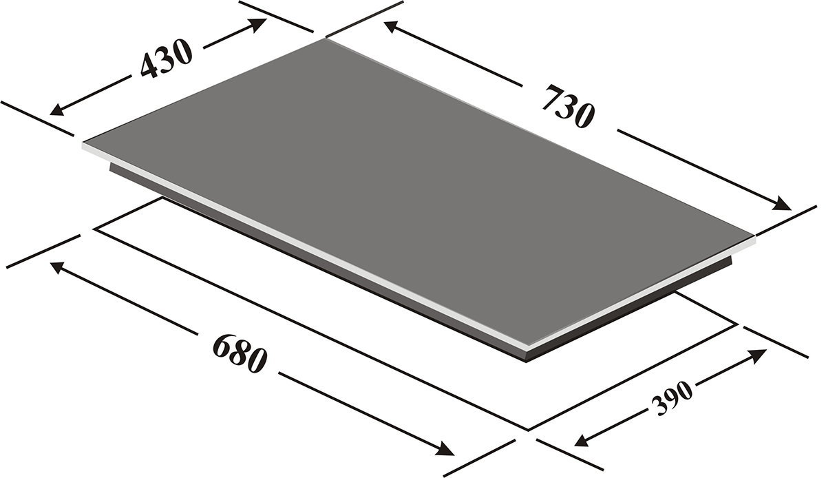 Bếp từ đôi KAFF KF - HGM5II