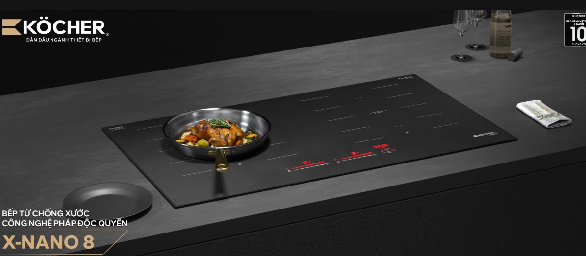 Bếp từ đôi Kocher X-NANO 8