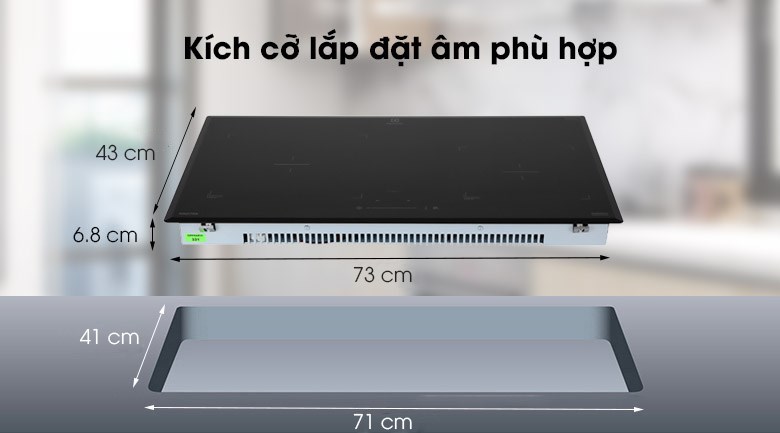 Bếp từ đôi Electrolux EHI7325BA