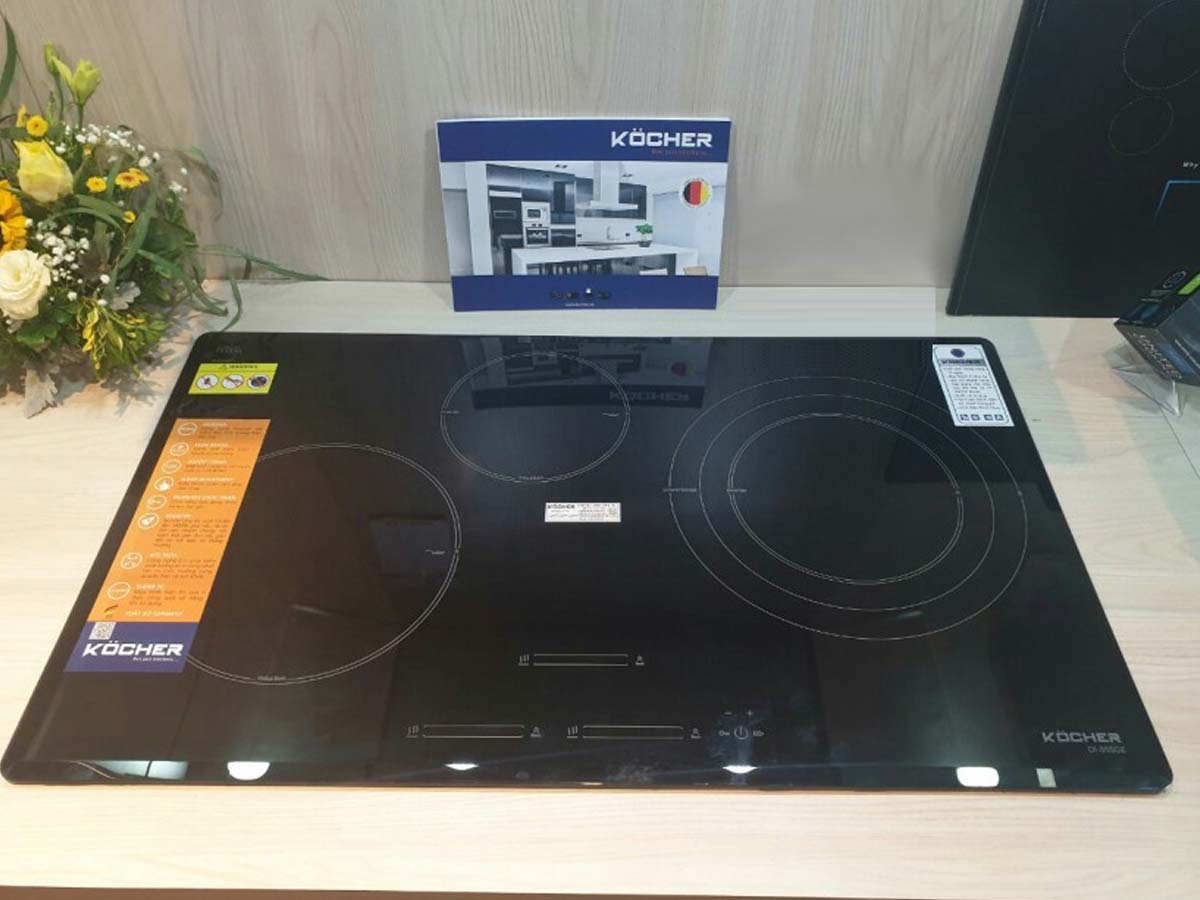 Combo bếp từ 3 vùng nấu Kocher DI-855GE