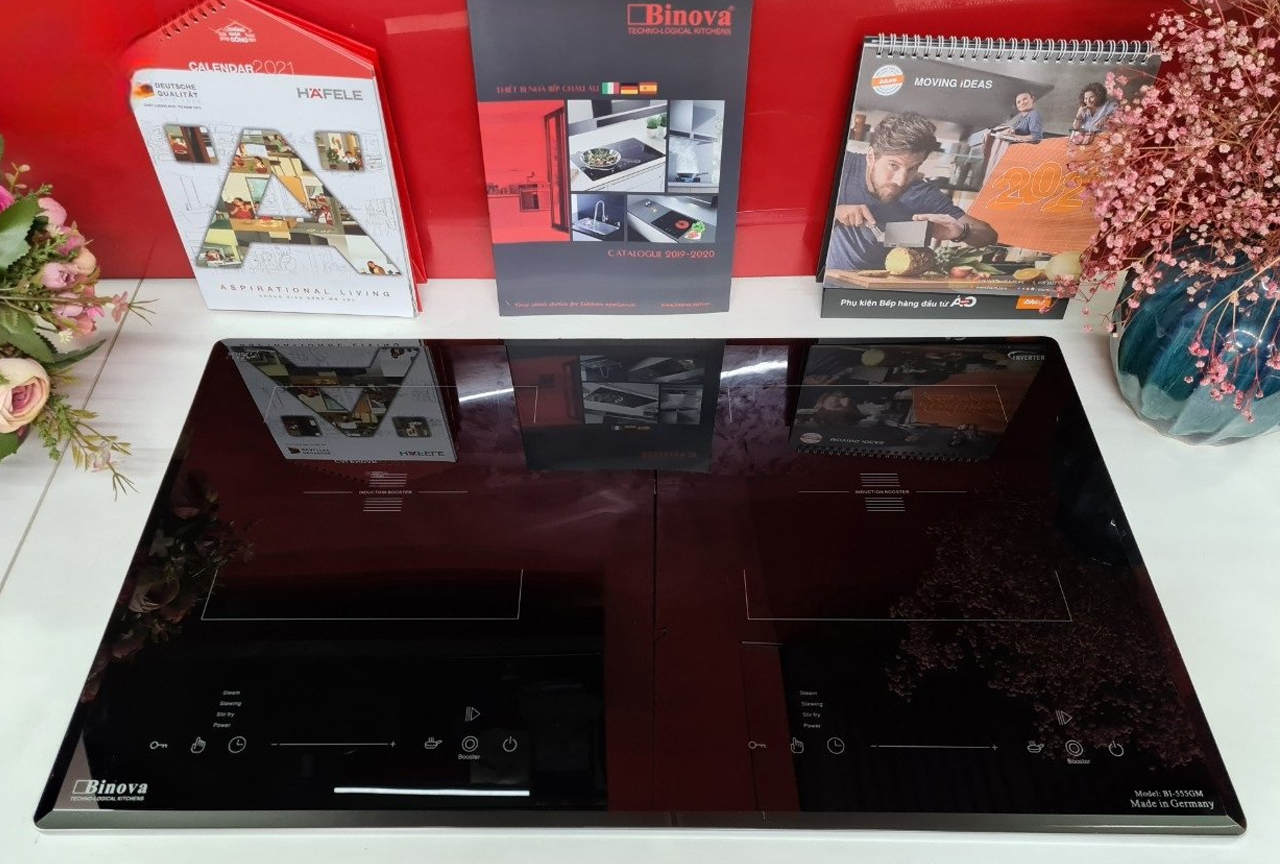 Bếp từ đôi Binova BI-555GM