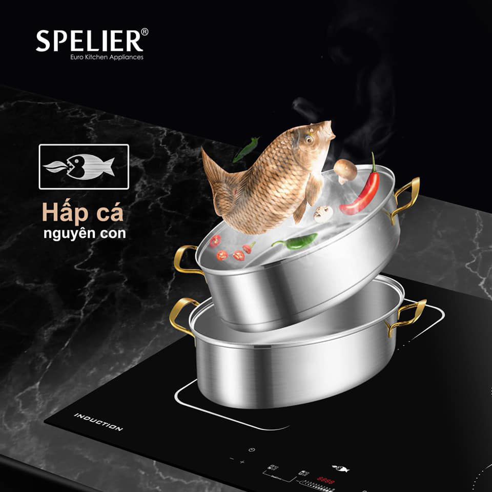 Bếp từ 3 vùng nấu Spelier SPF 948S