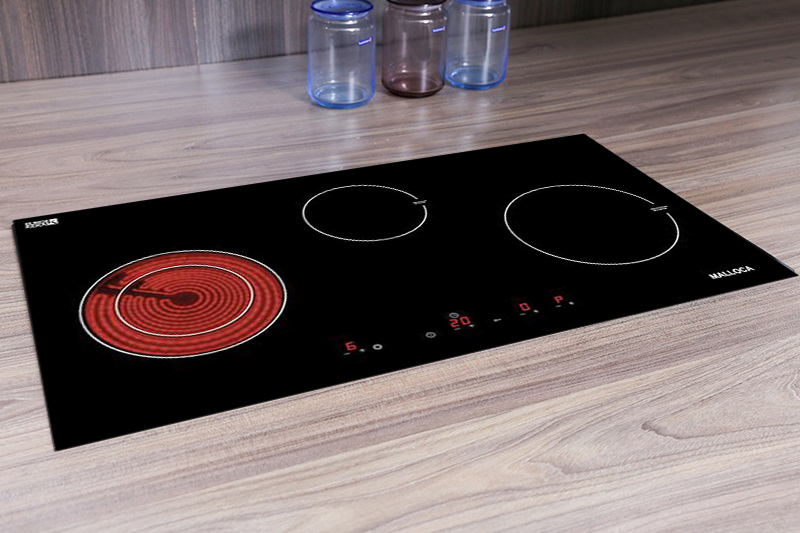 Bếp từ kết hợp hồng ngoại Malloca MH-03IRB SB