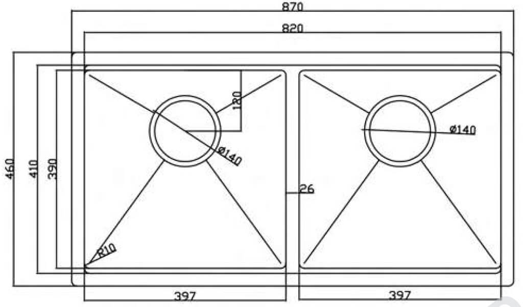 Chậu rửa chén Eurogold EUS98746