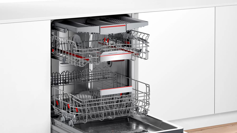 Máy rửa chén bát âm bán phần Bosch SMI6ZCS49E Serie 6