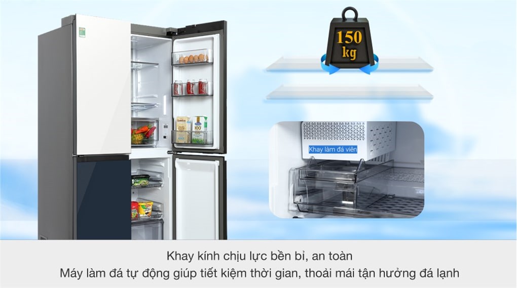 Tủ lạnh Samsung Inverter 599 lít Multi Door Bespoke RF60A91R177/SV