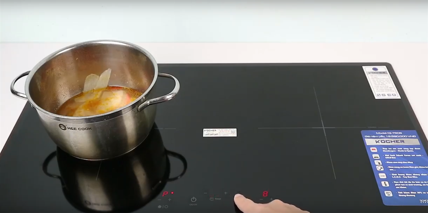 Bếp từ đôi Kocher DI-750S