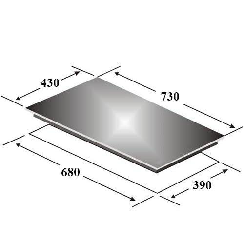 Bếp từ đôi Mutlich MIM0608