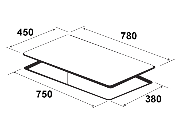 Bếp từ kết hợp hồng ngoại Kaff KF-IG3001IH